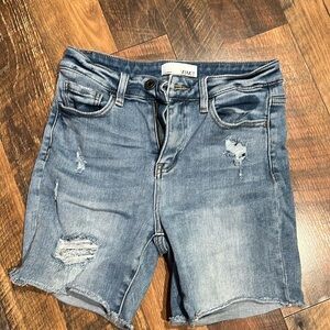 Women's Vervet Blue Denim Shorts